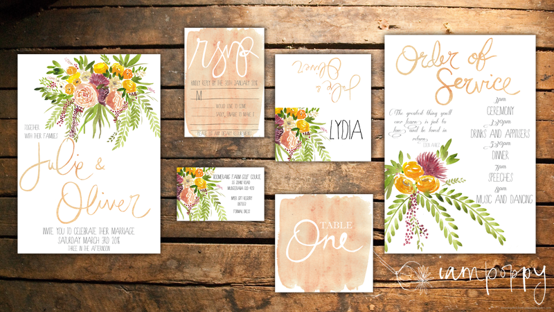 Floral-Stationery