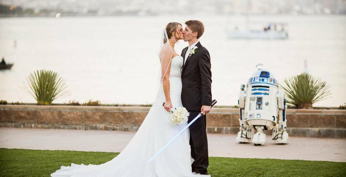 star wars wedding dress