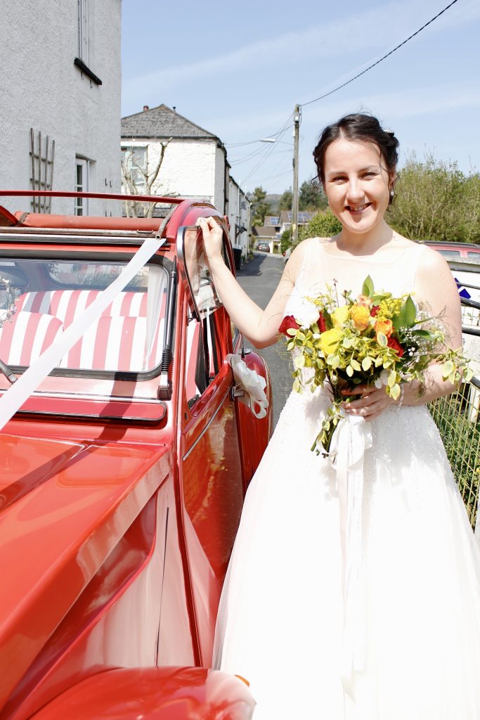 Citroen wedding car 