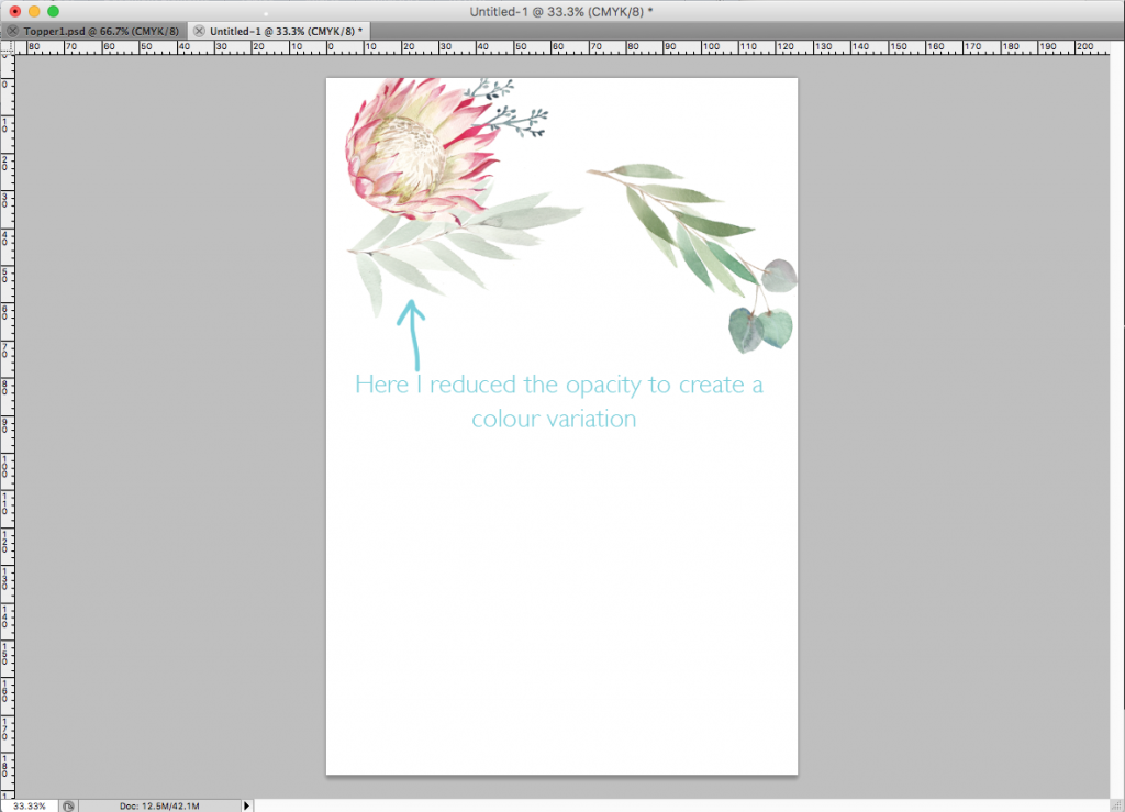 how to create an amazing watercolour invitation when you can't paint