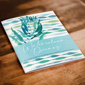 Watercolour Oceans Workbook