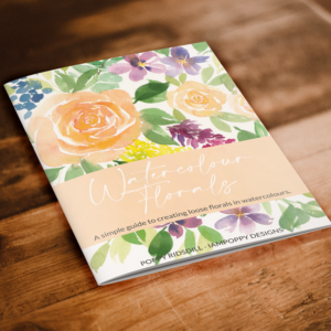 Watercolour Florals workbook