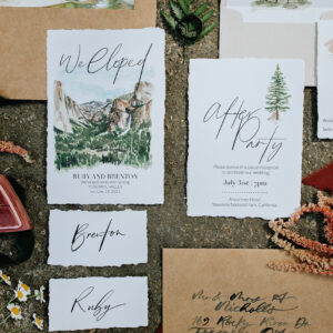 Yosemite venue painting