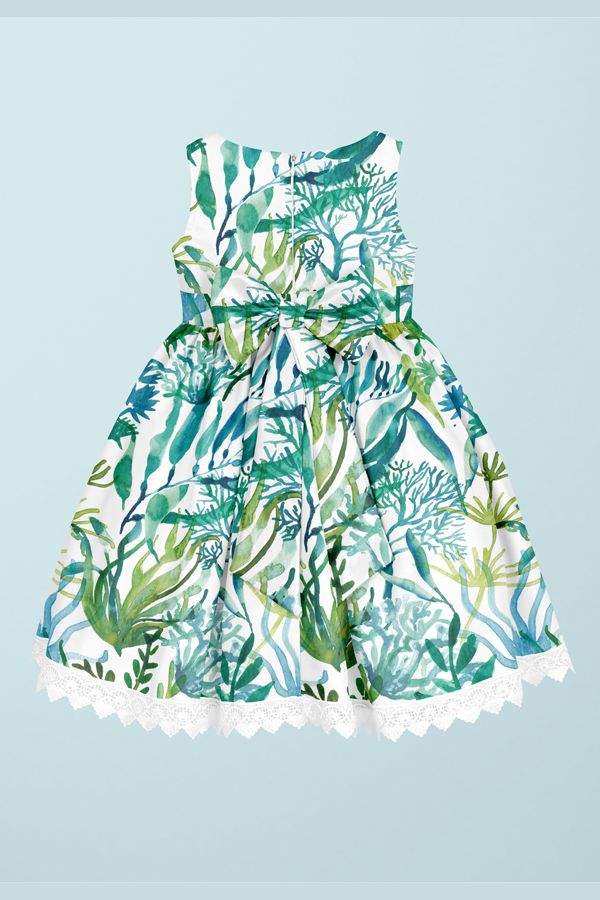 seaweed-Pattern-Dress