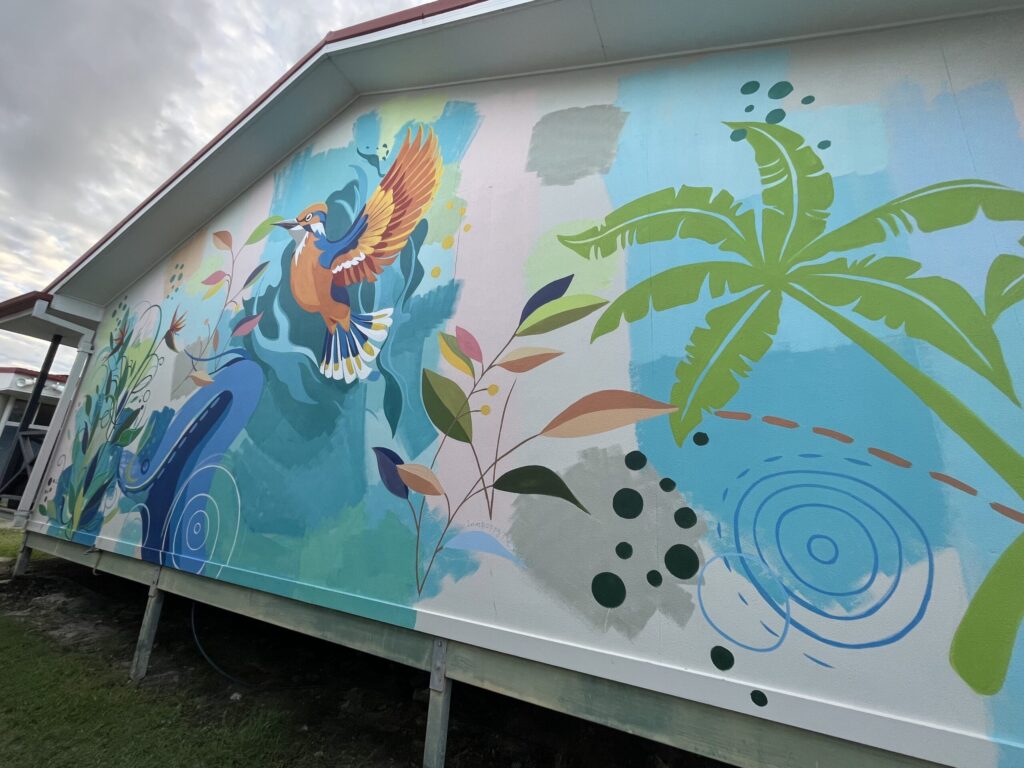 Robina State High School mural